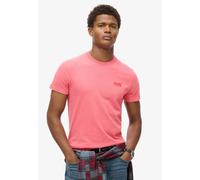 T-Shirt in Melange-Optik Modell 'Vintage Logo' XXL men Rosa Melange