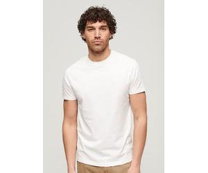 Rundhalsshirt SUPERDRY "Vintage Logo Emb Te", Herren, Gr. XXXL(54), weiß (optic), Single Jersey, Obermaterial: 100% Baumwolle, unifarben, schmal hüftbedeckend, Rundhals, gerader Abschluss, Shirts Rund