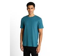Rundhalsshirt TOM TAILOR DENIM, Herren, Gr. XXL, blau (classic dust blau), Single Jersey, Obermaterial: 100% Baumwolle, Rundhals, Shirts Rundhalsshirt (54471069-XXL) classic dust blau