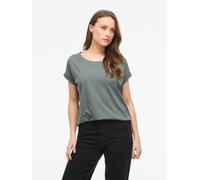 Rundhalsshirt VILA "VIDREAMERS NEW PURE T-SHIRT/SU-NOOS", Damen, Gr. M, grün (balsam grün), Jersey, Obermaterial: 50% Baumwolle, 50% Polyester, unifarben, regular fit normal, Rundhals, Shirts Rundhals