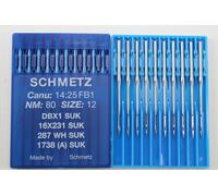 Rundkolbennadeln Stärke 80 System DBx1 SUK / 16x231 SUK / 287 WH SUK / 1738 (A) SUK