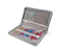 Rundstricknadel-Set 3 Bis 8 Mm, Austauschbar, Leicht und Langlebig, Aufbewahrungstasche Zum Basteln