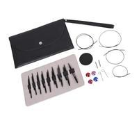 Rundstricknadel Set Kurz Rund Austauschbar Größe 3 0-6 0 Mm