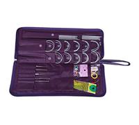 Rundstricknadeln Set, Edelstahl Stricknadeln langen und kurz Häkelnadel Set mit Strickzubehör Austauschbar Rundstricknadel, für Anfänger und Profis Strick Pullover Socken Mützen