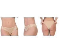 Rungassi - 5er Set Brasil-Slip Tanga aus 95% Baumwolle 9087 S-M, L-XL
