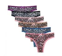 Rungassi - 6er Set Tanga String Tangaslip einfarbig 808 L - Gr. - XL