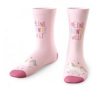 Rungassi Kinder Socken Zaubersocken Gr. 29-35 Geschenk la vida (DE/NL/SE/PL, Numerisch, 29, 35, Regular, Einhorn rosa - 3753311)