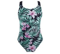 Runhomal Kinder Mädchen Einteiliger Badeanzug bunter Fischschuppen-Muster Bademode Schwimmoverall Rüschen Träger Bodysuit Schwimmanzug Badebekleidung J_Sommerlilie Rosa 158-164