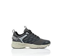 Sneaker PLEIN SPORT "Scratch", Damen, Gr. 37, Normalschaft, grau (1072, grau, schwarzgrau), Schuhe (78645315-37) 1072, grau, schwarzgrau