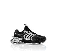 Sneaker PLEIN SPORT "The Thunder Stroke Gen.x.2.", Damen, Gr. 36, Normalschaft, schwarz (0291, schwarz, nickel), Schuhe Sneaker (17247506-36) 0291, schwarz, nickel