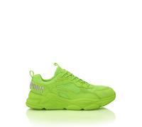 Sneaker PLEIN SPORT "Track King", Damen, Gr. 36, Normalschaft, 29, gelbfluo, Schuhe Sneaker (36130833-36) 29, gelbfluo