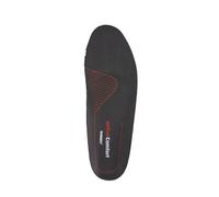 RUNNEX®Semi-orthopädische Einlegesohle activeComfort high, Schwarz/Rot