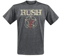 RUSH American Tour 1977 T-Shirt Charcoal meliert L