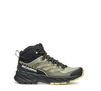 Scarpa Fast-Hiking-Schuhe Rush Mid 2 GTX Damen Gore-Tex wasserdicht Sage/Dusty Yellow Größe 37,5