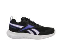 Laufschuh REEBOK "RUSH RUNNER 5", Kinder, Gr. 38, schwarz, digitalgleam, royallila, Synthetik, Textil, Schuhe Laufschuh (64843266-38) schwarz, digitalgleam, royallila