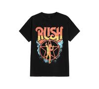 Rush - Starman - T-Shirt - Schwarz - L - 100% Baumwolle Schwarz L