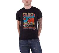 Rush T Shirt American Tour 1978 Band Logo 2112 Nue offiziell Herren Schwarz M