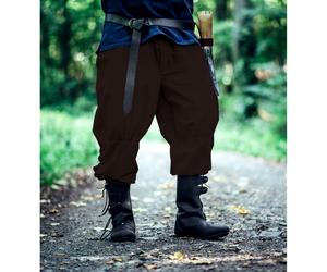 Rushose mit Beinschnürung Braun "Magnus" L