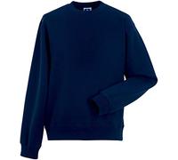 Russel Europe Herren Authentic Set-In Sweatshirt Rundhals Pullover, Größe:S, Farbe:French Navy