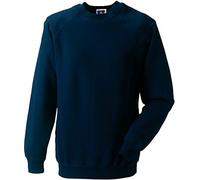 Russel Europe Herren Raglan Sweatshirt Pullover, Größe:2XL, Farbe:French Navy