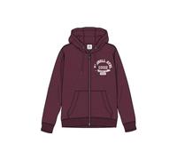 Russell Athletic A20172-BU-482 Zip THR Hoody Sweatshirt Herren Burgundy Größe M