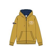 Russell Athletic A20592-L4-307 Zip THR Hoody Sweatshirt Herren Lemon Curry Größe L
