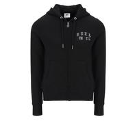 Russell Athletic Damen Dana-Zip Through Hoody Sweat Tunika Zum Stillen, Schwarz, XS EU