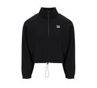 Russell Athletic Damen Zare-Cropped Half Zip Sweatshirt Sweatshirt (1er Pack)
