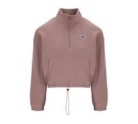 Russell Athletic Damen Zare-Cropped Half Zip Sweatshirt Sweatshirt (1er Pack)