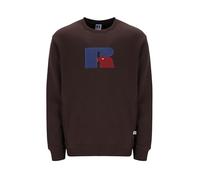 Russell Athletic E36112-SN-562 BENJAMIN3-CREW Sweatshirt Sweatshirt Herren Seal Brown Größe S