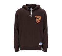 Russell Athletic E36382-SN-562 Barry-Pull Over Hoody Sweatshirt Herren Black Größe XL