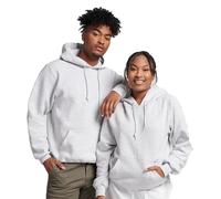 Russell Athletic Herren Dri-Power Fleece-Kapuzenpullover - grau - Groß