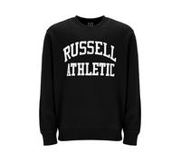 Russell Athletic Herren Iconic2-crewneck Sweatshirt Tunika Zum Stillen, Schwarz, S EU