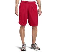 Russell Athletic Herren Mesh Pocket Short Kurz, True Red, M