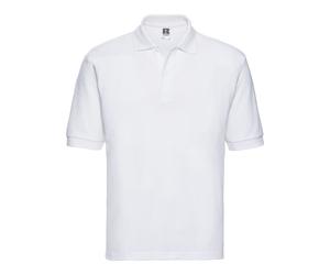 Russell - "Classic" Poloshirt für Herren (Weiß) L