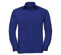 Russell Collection - "Classic" Hemd für Herren Langärmlig () XL