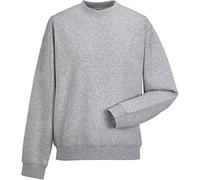 Russell Collection Klassisches Sweatshirt mit angesetzten Ärmeln R-262M-0, Farbe:Light Oxford;Größe:XXL