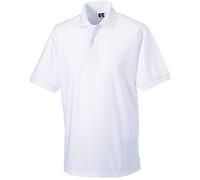 Russell Collection r-599 m-0 Poloshirt aus robustem Baumwollmischgewebe bis Größe 4XL M Blanc - Blanc