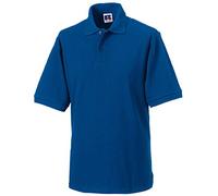 Russell Collection r-599 m-0 Poloshirt aus robustem Baumwollmischgewebe bis Größe 4XL M Blau - Königsblau