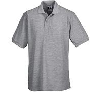 Russell Collection r-599 m-0 Poloshirt aus robustem Baumwollmischgewebe bis Größe 4XL XXXL Gris - Light Oxford