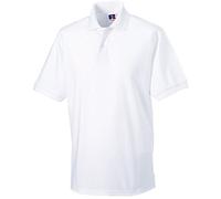 Russell Collection r-599 m-0 Poloshirt aus robustem Baumwollmischgewebe bis Größe 4XL S Blanc - Blanc