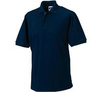 Russell Collection r-599 m-0 Poloshirt aus robustem Baumwollmischgewebe röße 4XL S marineblau