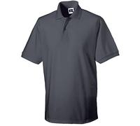 Russell Collection Strapazierfähiges Poloshirt aus Mischgewebe in Übergröße 5XL und 6XL R-599M-0 XS,Convoy Grey