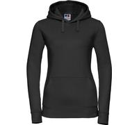 Russell Damen Authentic Kapuzen Sweater Hoodie R-265F-0 black XS