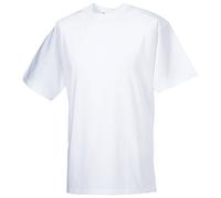 Russell Europe Herren T-Shirt, Kurzarm (2XL) (Weiß)