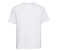Russell Europe Herren T-Shirt, Kurzarm (L) (Weiß)
