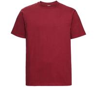 Russell Europe Herren T-Shirt, Kurzarm (Rot) 2XL