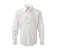 Russell Europe: Oxford Hemd LA R-922M-0, Größe:M;Farbe:White