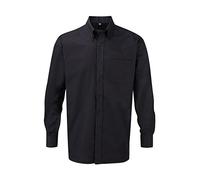Russell Europe: Oxford Hemd LA R-932M-0, Größe:6XL;Farbe:Black
