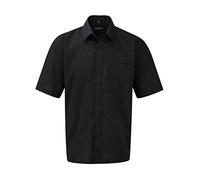 Russell Europe: Popelin Hemd R-935M-0, Größe:L;Farbe:Black